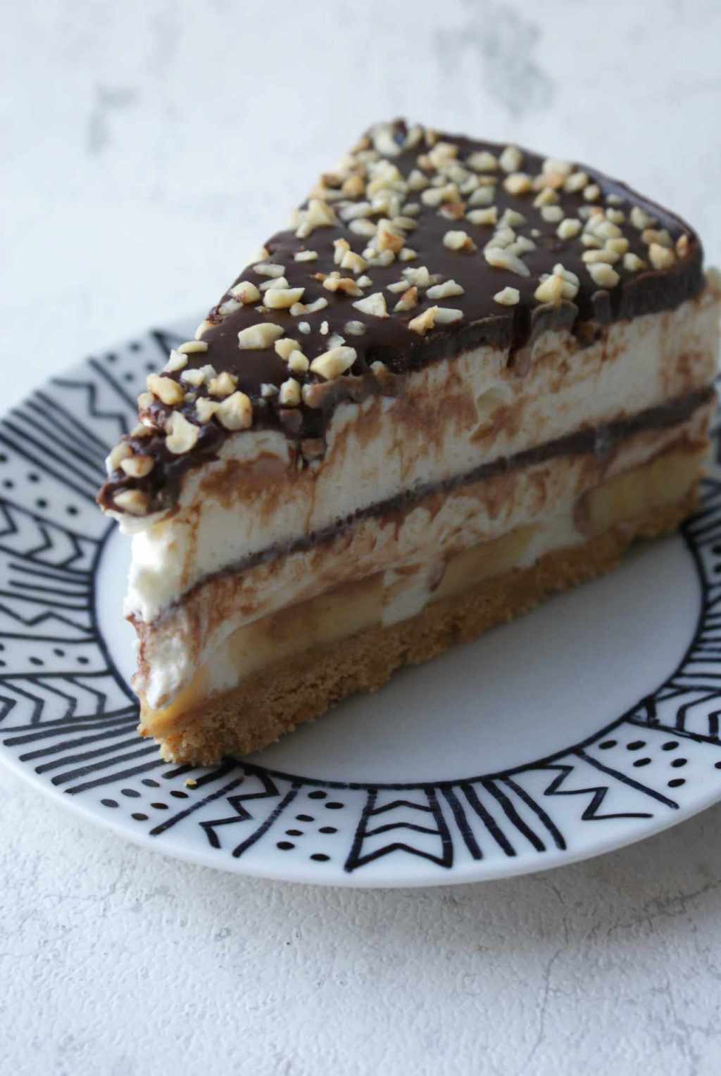 Cheesus Christ – kaastaart met banaan en zwarte&nbsp;chocolade